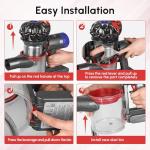 Dyson V7 V8 Clear Dust Bin Replacement Parts