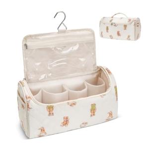 Quilted Travel Bag for Hair Tools and Accessories