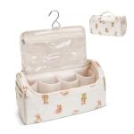 Quilted Travel Bag for Hair Tools and Accessories