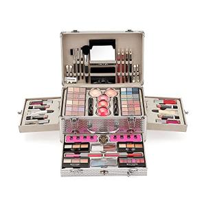 Joyeee All-in-One Makeup Kit Gift Set Women Full Set Carry All Professional Make up Kit With Makeup Bag Lipgloss Lipstick Concealer Blush Foundation Face Powder Eyeshadow Palette Cosmetic Palette #2