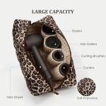 HiTotes Hair Tools Travel Bag Compatible with Dyson Airwrap Cute Floral Travel Case for Shark Flexstyle Hair Tools Organizer