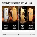 Paco Rabanne 1 Million Men's Parfum Spray 6.8 oz