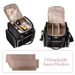 Prokva Double Layer Makeup Organizer with Cases