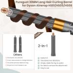 PUREGUST Long Hair Barrels for Dyson Airwrap