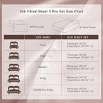 Luxury Mulberry Silk Queen Bed Sheet Set