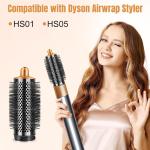 Dyson Airwrap Volumizing Brush - Nickel/Copper Style