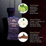 H HABIBI Urban Oud Cologne for Men - 2.5 oz