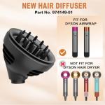YTCHYYSK Wave Curl Diffuser for Dyson Airwrap