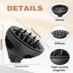 YTCHYYSK Wave Curl Diffuser for Dyson Airwrap