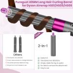 PUREGUST Long Hair Barrels for Dyson Airwrap