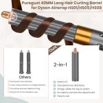 PureGust Long Hair Barrel Attachment for Dyson