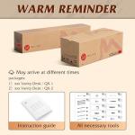 Wooden Makeup Vanity Desk with Mirror and Lights