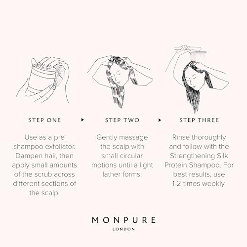Monpure Clarifying Scalp Scrub, 3.2 oz Luxe