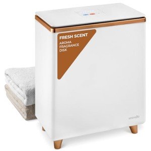Luxury Spa Towel Warmer with Scented Relaxation