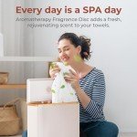 Luxury Spa Towel Warmer with Scented Relaxation