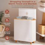 Luxury Spa Towel Warmer with Scented Relaxation