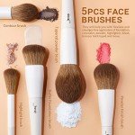 Jessup 14-Piece Luxury Makeup Brush Set