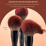 Jessup 21-Piece Luxury Makeup Brush Set
