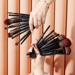 Jessup 21-Piece Luxury Makeup Brush Set