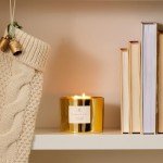 Thymes Luxurious Gold Candle – 500g – Frasiertanne