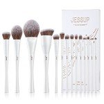 Jessup 14-Piece Premium Makeup Brush Set