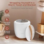 Luxury Towel Warmer with Custom Fragrance