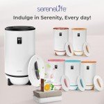 SereneLifeHome Towel & Blanket Warmer with Aromatherapy