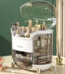 Omeily Clear Makeup Organizer for Cosmetics and Jewelry