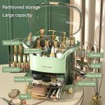 Omeily Clear Makeup Organizer for Cosmetics and Jewelry