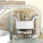 Omeily Clear Makeup Organizer for Cosmetics and Jewelry