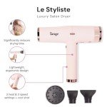 L'ANGE Luxury Hair Dryer with Diffuser (Blush)