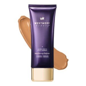 Westmore Beauty Body Coverage Perfector 7 Oz (Golden Radiance) - Leg Makeup, Body Makeup, Tattoo Cover Up Makeup Waterproof And Sweat Proof