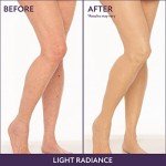 Westmore Beauty Body Coverage Perfector 7 Oz (Golden Radiance) - Leg Makeup, Body Makeup, Tattoo Cover Up Makeup Waterproof And Sweat Proof