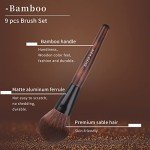 Luxury ENZO KEN Natural Zibeline Makeup Brush Set