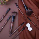 Luxury ENZO KEN Natural Zibeline Makeup Brush Set
