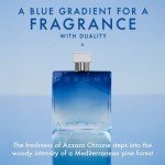 Azzaro Chrome Intense Fresh Woody Cologne for Men