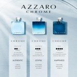 Azzaro Chrome Intense Fresh Woody Cologne for Men