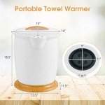 Luxury Towel Warmer Bucket with Fragrance Holder
