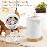 Luxury Towel Warmer Bucket with Fragrance Holder