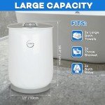 Luxury Portable Towel Warmer with Fragrance Disc