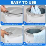 Luxury Portable Towel Warmer with Fragrance Disc