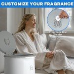 Luxury Portable Towel Warmer with Fragrance Disc