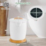 Luxury Towel Warmer with Fragrance Holder (White)