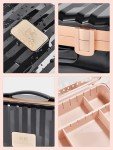 ROWNYEON Portable Makeup Case with Lighted Mirror