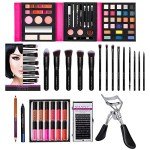 Luxury Makeup Bundle with Pro Brushes & Palette