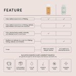 OUAI Soothing Anti-Dandruff Shampoo for Scalp Relief