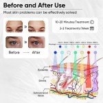 LED Face Mask for Red & Blue Light Therapy