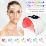LED Face Mask for Red & Blue Light Therapy