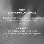 L'OIL Troy Perfume - Unisex Oud Wood Roll-On