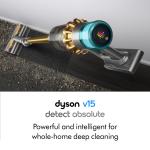 Dyson V15 Detect Absolute Cordless Vacuum - Iron/Gold
